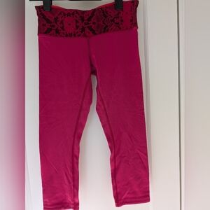 lululemon athletica Fuchsia Leggings